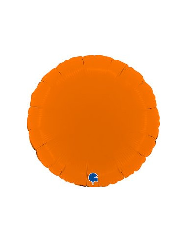 Round 18inc Matte Orange