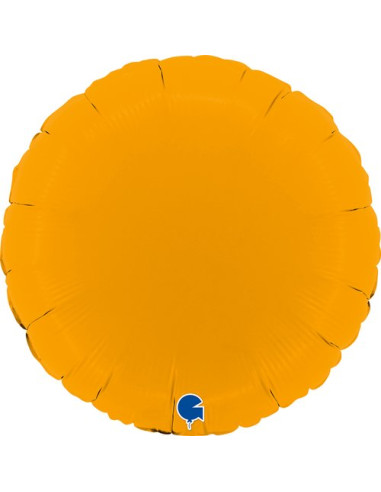 Round 18inc Matte Mustard
