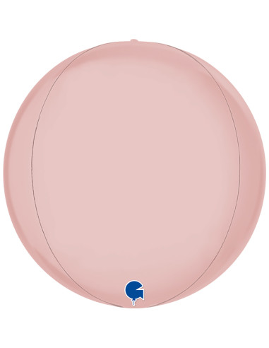 Esfera  15" Satin Pastel Pink 4D