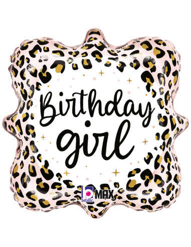 SF18 Satin Leopard Bday Girl