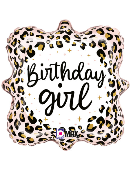 SF18 Satin Leopard Bday Girl