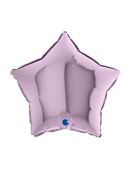 Globo 18" mylar Estrella Lila "Lilac" GRABO