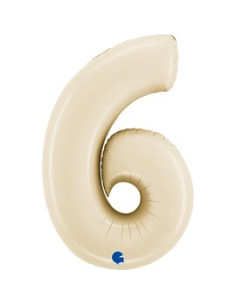 Number 6 Satin Cream 26inc GRABO