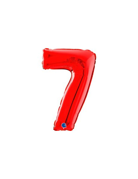Number 7 Red 26inc GRABO