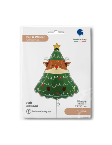 Globo 23"  Reindeer In The Tree