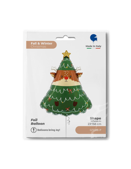 Globo 23" Reindeer In The Tree GRABO