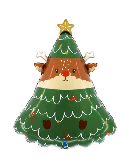 Globo 23" Reindeer In The Tree GRABO