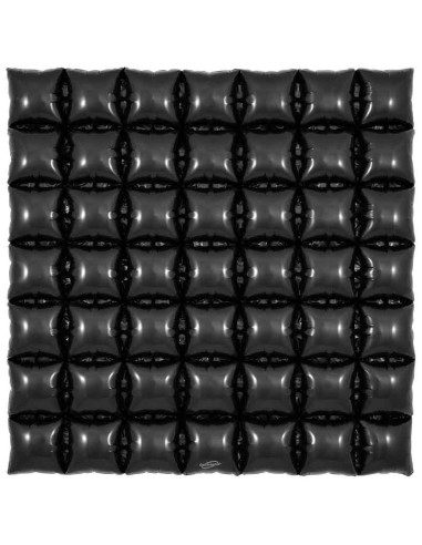 BALLOON WAFFLE 92X92 CM NEGRO