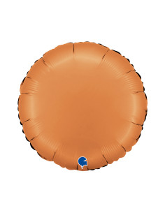 Globo 18" Round 18inc Caramelo Satinado GRABO