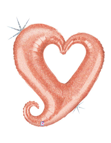 CORAZON HOOLOGRAFICO GRABO BALLOON