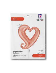 CORAZON HOOLOGRAFICO GRABO BALLOON 2