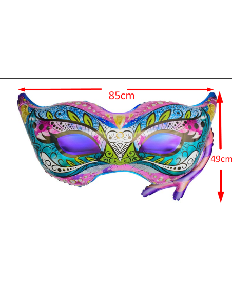Mascara Carnaval 85 x49cm WOW POPS